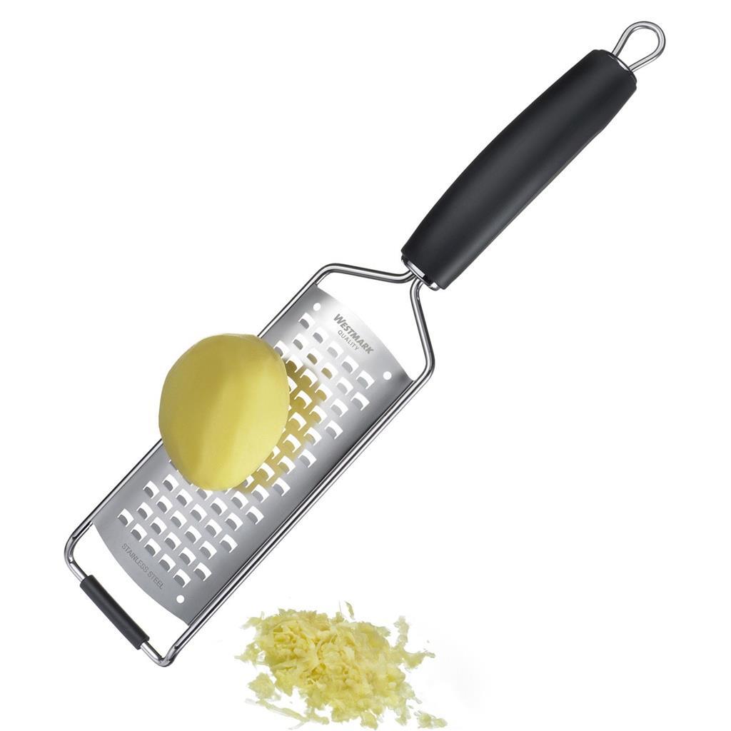 Westmark Technicus-Square Rasp Grof 32 Cm Zwart/Rvs