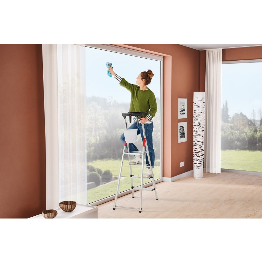Hailo 8040-615 L80 Comfortline Aluminium Huishoudtrap 6 Tredes