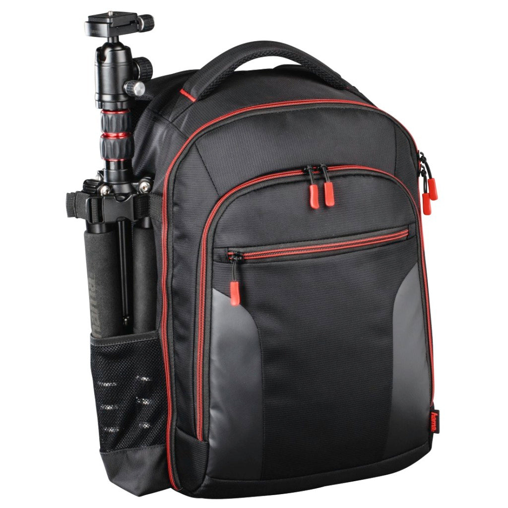 Hama Camera-Rugzak Miami 190 Zwart/Rood