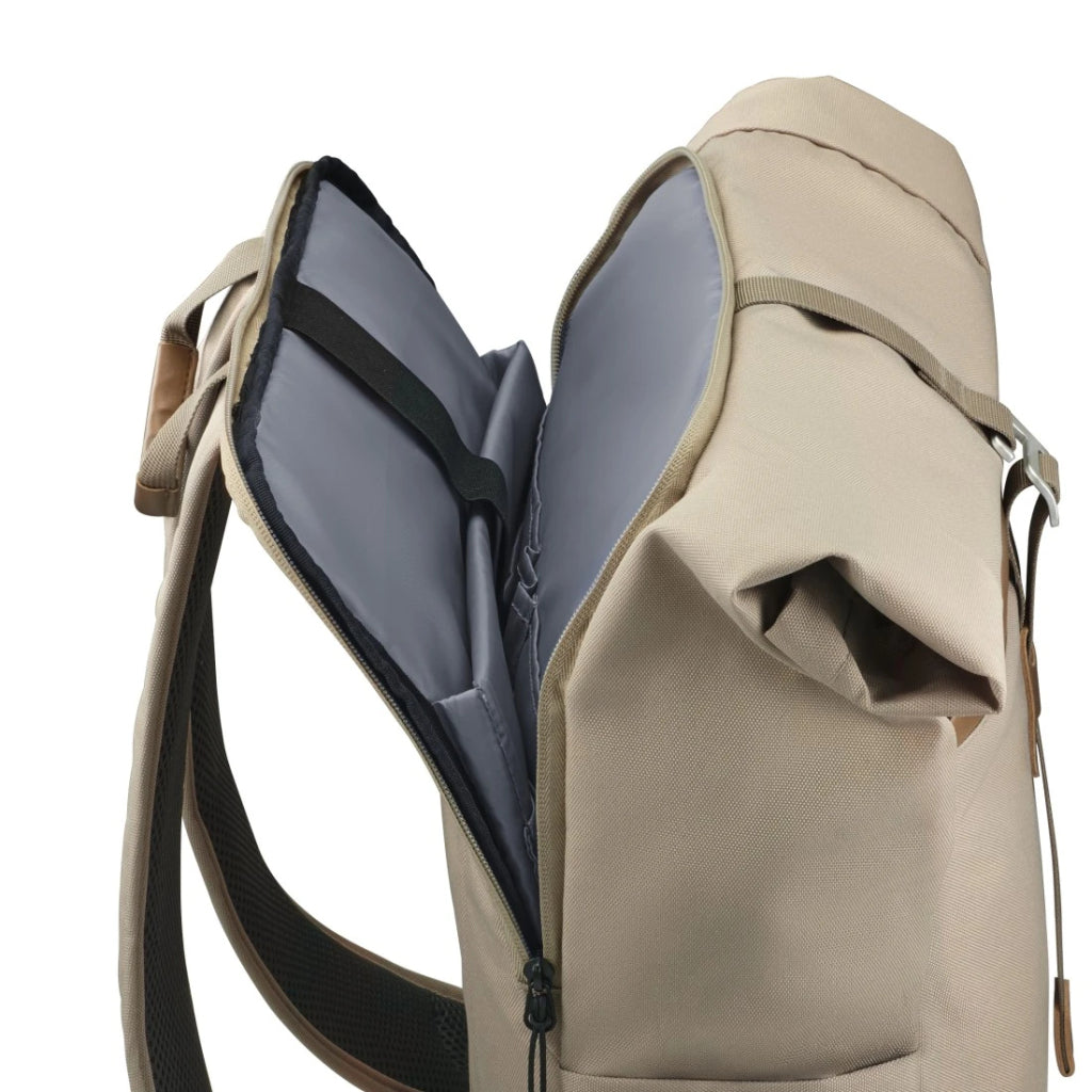 Hama Laptop-Rugzak Silvan Rolltop Duurzaam Tot 41 Cm (16,2) Beige