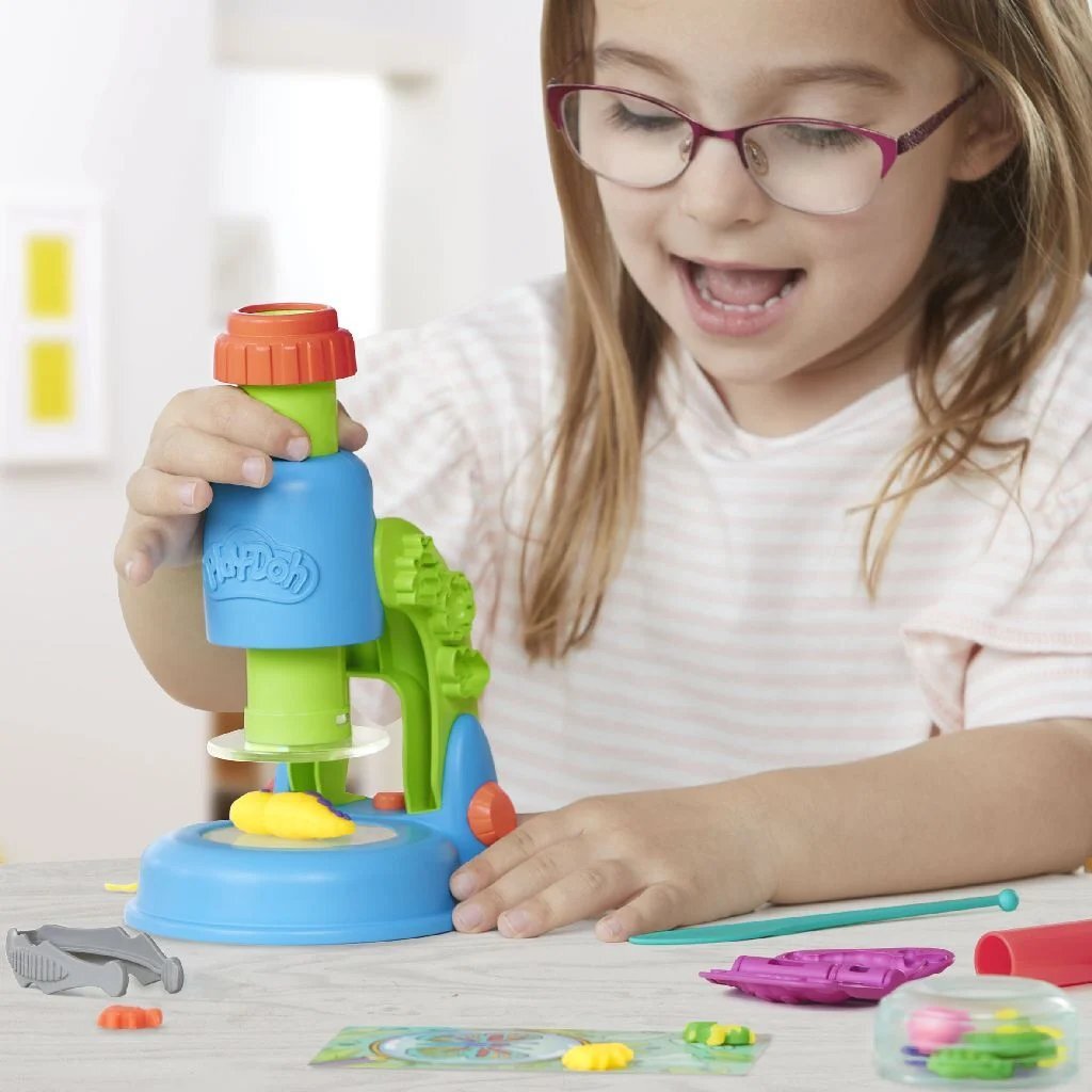 Play-Doh Light And Look Microscope + Licht