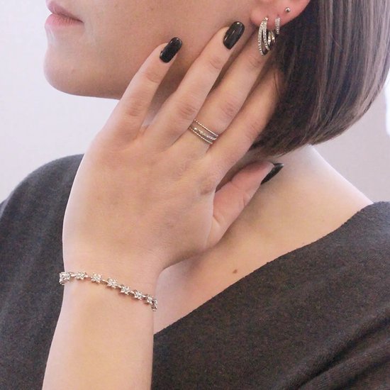 MYC-Paris armband met bloemetjes