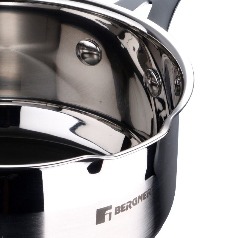 Bergner Midnight Rvs Steelpan - Inductie - 1.3 L