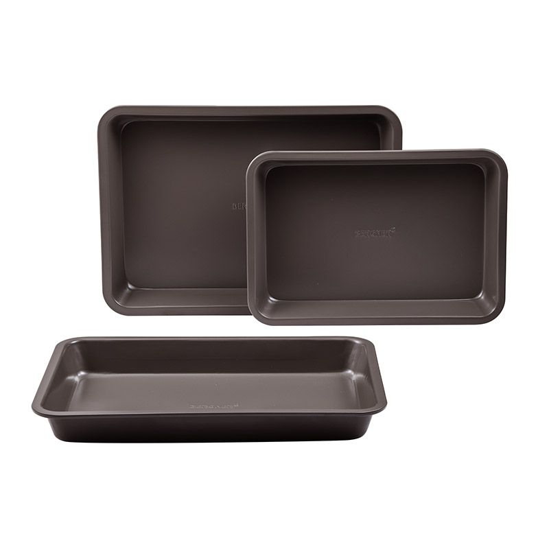 Bergner Braadsledes - Lovers - 3X Braadsledes + 1X Spatel
