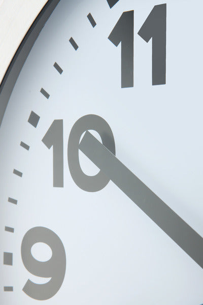 Nextime Ne-3999Ar Wandklok Dia. 35 Cm, Geborsteld Aluminium, 'Station'