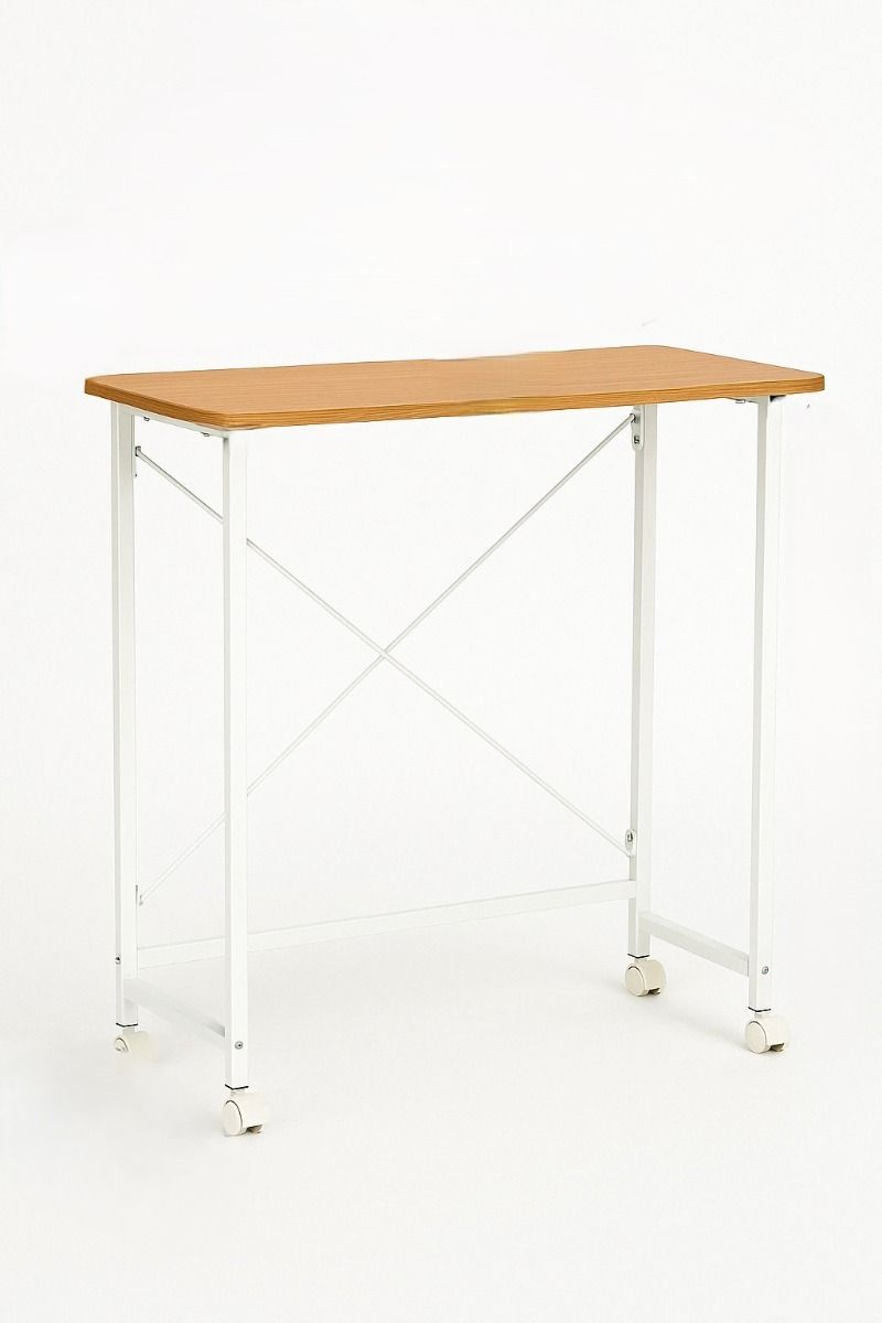 Ceruzo Wandtafel - 80X40X75 Cm - Inklapbaar Tafelblad - Wit