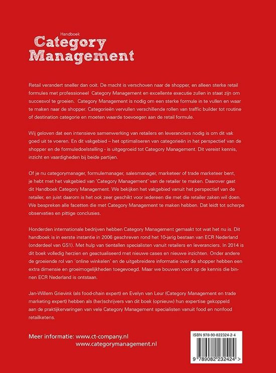 Handboek Category Management, 3e druk april 2019