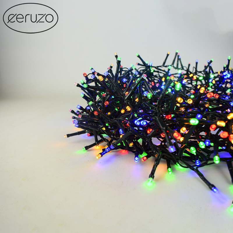 Ceruzo Micro Cluster - 1000 Led - 20 Meter - 8 Lichtfuncties + Geheugen - Multicolor