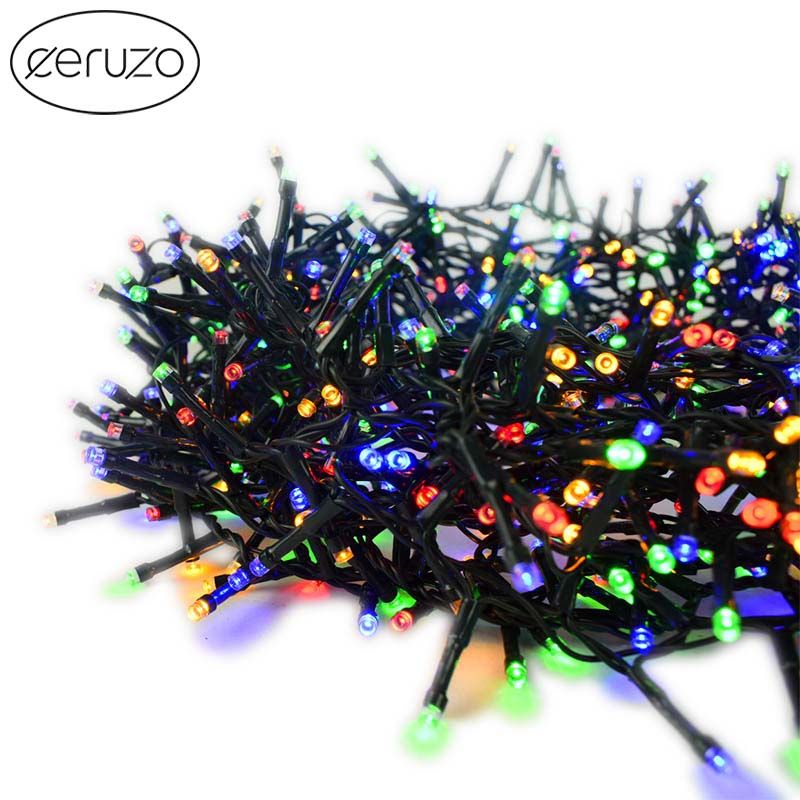 Ceruzo Micro Cluster - 1000 Led - 20 Meter - 8 Lichtfuncties + Geheugen - Multicolor