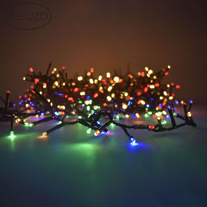 Ceruzo Micro Cluster - 1000 Led - 20 Meter - 8 Lichtfuncties + Geheugen - Multicolor