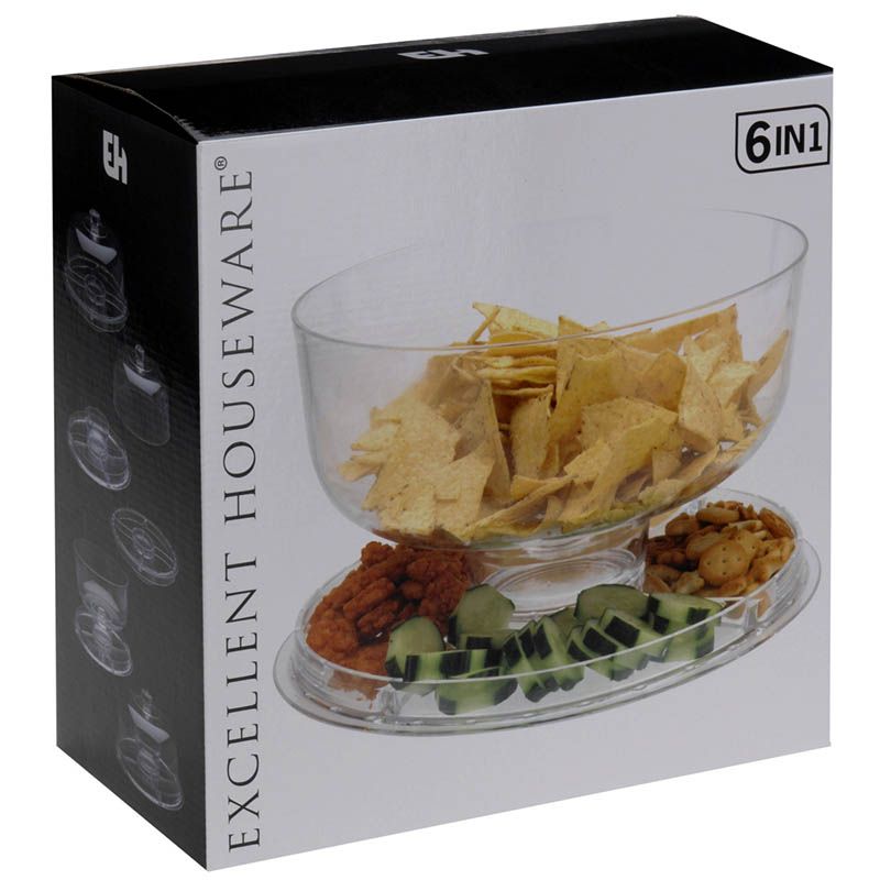 Excellent Houseware Serveerschaal (6-In-1)