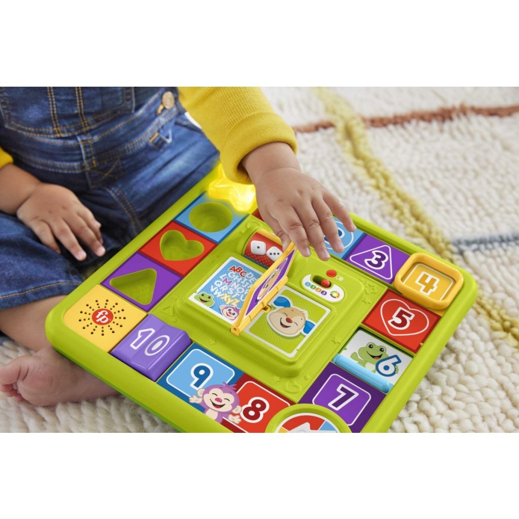 Fisher Price Lach En Leer Fantasie Speelbord + Licht En Geluid