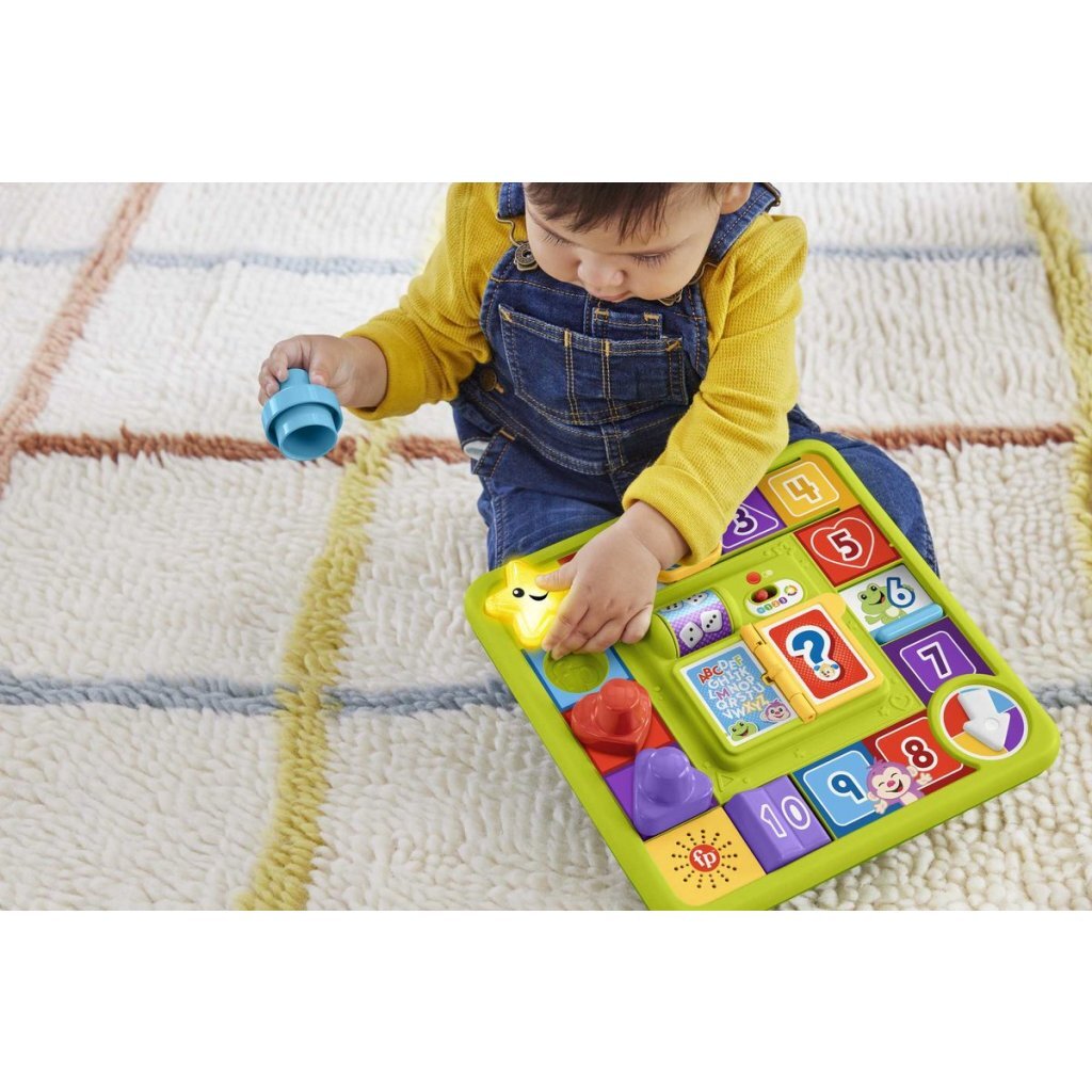 Fisher Price Lach En Leer Fantasie Speelbord + Licht En Geluid