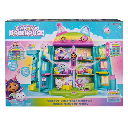 Gabby's Dollhouse Gabby&#039;S Dollhouse Celebration Poppenhuis