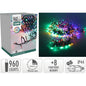 S.i.a. Treecluster Kerstboomverlichting - 960Led - Multicolor