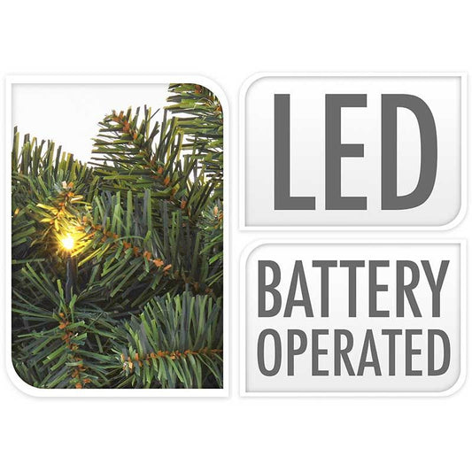 Guirlande 270Cm - 150 Takjes - 50Led - Met Timer