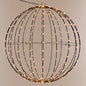 Lichtbol 240 Led - Metaal - 40 Cm - Kerstverlichting - Met Timer - Extra Warm Wit