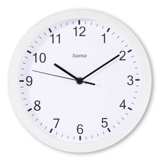 Hama Wandklok Elba Tikt Niet 25 Cm Wit