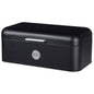 Excellent Houseware Metalen Broodtrommel - Zwart