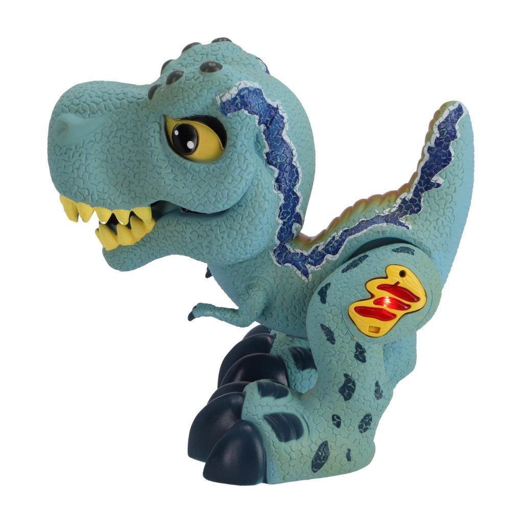 Overige Merken Dinobase Monster Dino + Licht En Geluid Blauw