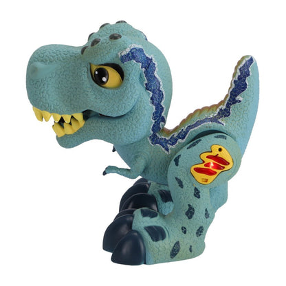Overige Merken Dinobase Monster Dino + Licht En Geluid Blauw