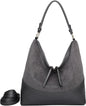 Ines Delaure - Handtas - schoudertas - donker grijs