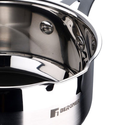Bergner Midnight Rvs Steelpan - Inductie - 1.3 L