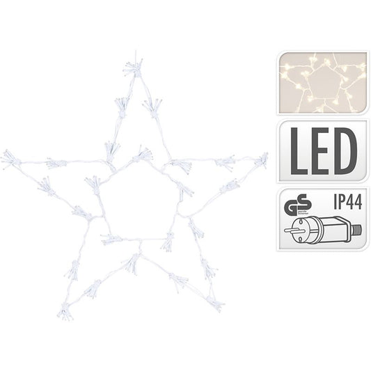 Kerstster 250 Led - 60Cm - Warm Wit