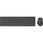 Rapoo 9800M Draadloos Multim. Blade Combo Full Size Set Donkergrijs Qwerty Us