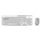 Rapoo Toetsenbord Combo Mm Wit 8100M