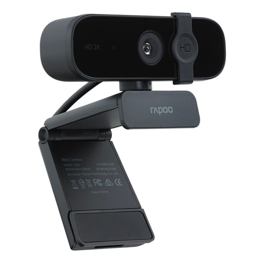 Rapoo Xw2K Full Hd 2K Webcam Zwart