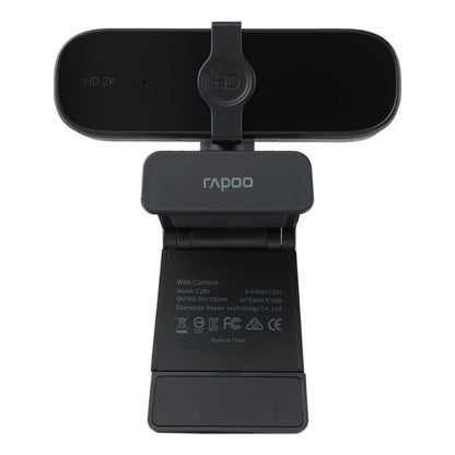 Rapoo Xw2K Full Hd 2K Webcam Zwart