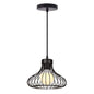 Homestyle Pro Mk013-B Industriële Hanglamp 23X20 Cm Zwart/Metaal