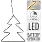 Kerstverlichting - Kerstboom 20 Cm - Met Timer - Op Batterijen