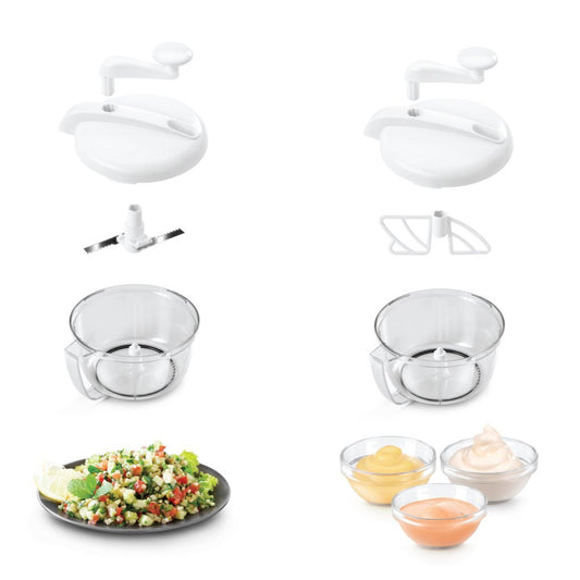 Metaltex Kitchen Helpers Topedo Slacentrifuge Wit/Transparant