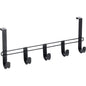 Metaltex Deurkapstok 5 Haken 38X6X15 Cm Zwart
