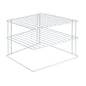 Metaltex Silos Space Bordenrek 2 Etages 25X25X19 Cm Wit