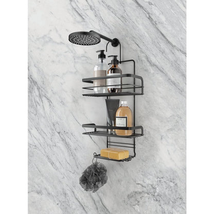 Metaltex Origin Line Doucherek 3 Etages 23X12X38 Cm Zwart