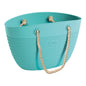 Linda Bag Sea Met Touw Handvatten 50X41 Cm Turquoise