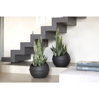 Bama Sfera Bloempot 23L 40.5X32 Cm Antraciet