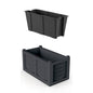 Bama Kit Arredo Plantenbak 80X42.5X42 Cm Antraciet