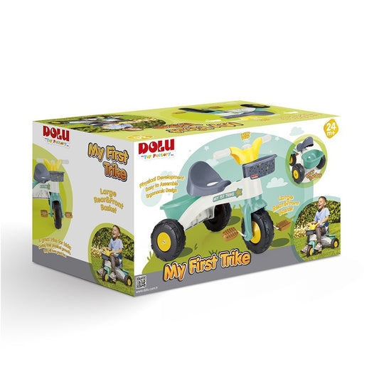 Dolu Driewieler 70X47X70 Cm Groen/Geel/Wit/Grijs