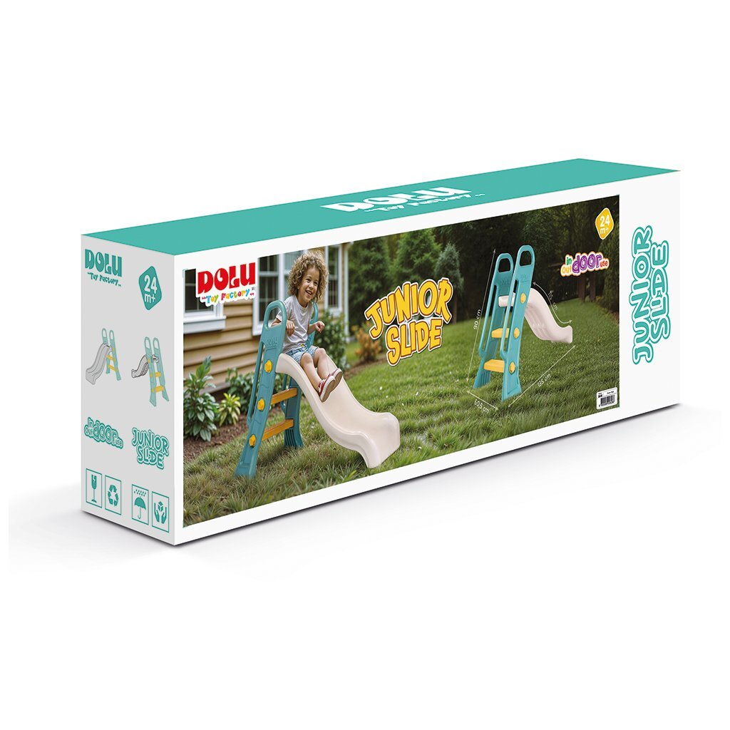 Dolu Glijbaan 60.5X135X90 Cm Wit/Groen