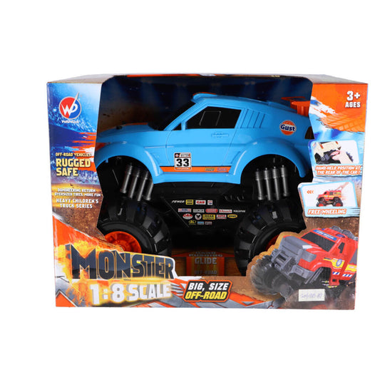 Overige Merken Mega Monstertruck 1:8 Blauw