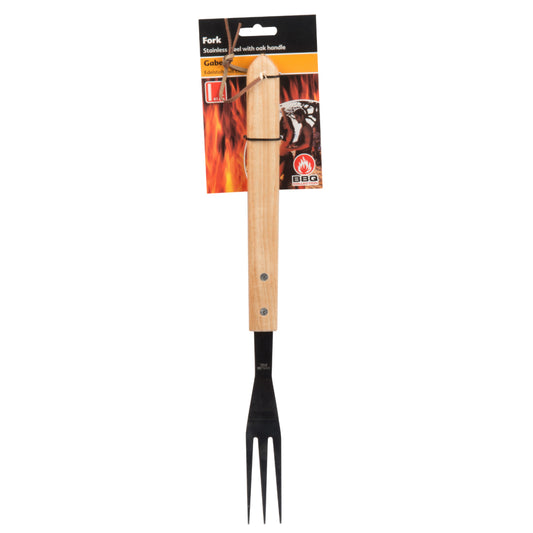 Bbq Collection Luxe Vleesvork 41 Cm Eiken/Rvs