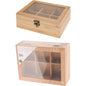 Excellent Houseware Bamboe Theekist 6-Vaks