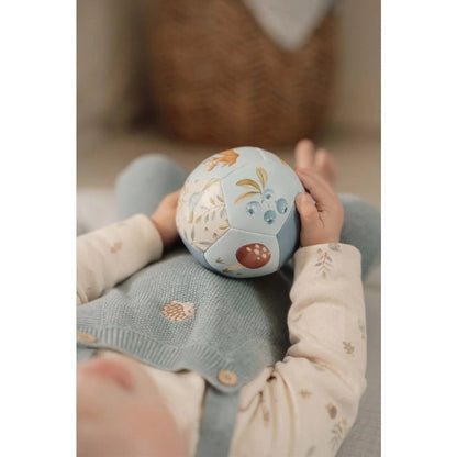 Little Dutch Forest Friends Softbal 10 Cm Blauw