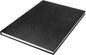 Kangaro K-5321 Schetsboek A4 Creme 120Gr Blanco Papier, 140 Blz Hard Cover Imprint Slang Zwart