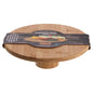 Overige Merken Bamboe Serveerplank Op Voet 28X9 Cm