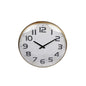 Overige Merken Wandklok Dresden 43X6.5X43 Cm Messing/Metaal